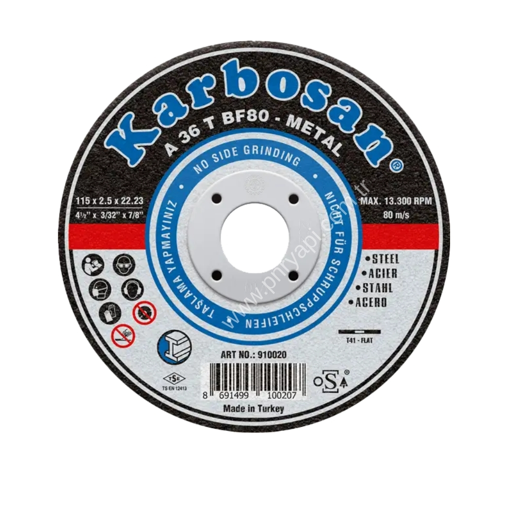 KARBOSAN 230 LUK METAL KESC