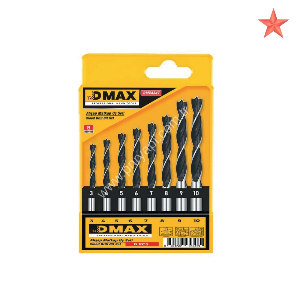 DMAX AH�AP MATKAP UC SET� 8 PAR�A