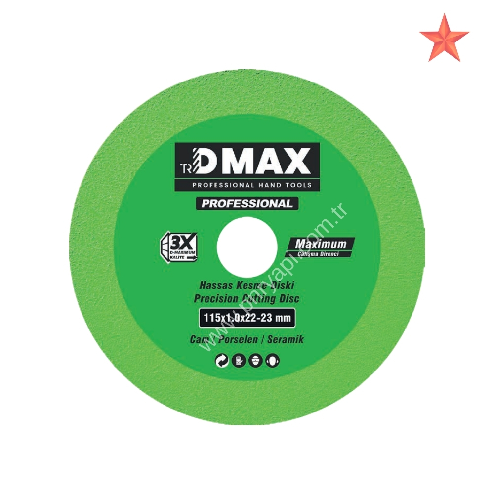 DMAX CAM SERAM�K HASSAS KESME D�SK�