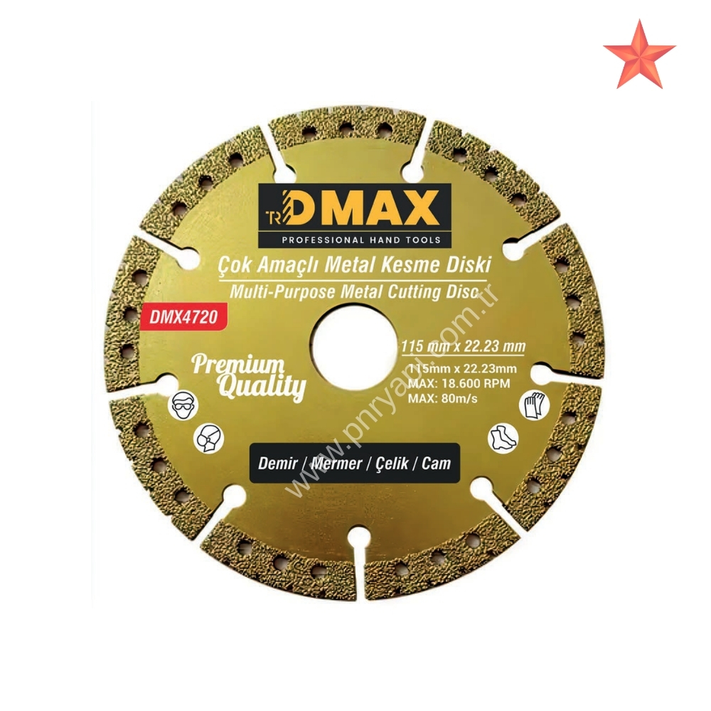DMAX �OK AMA�LI METAL KESME D�SK�