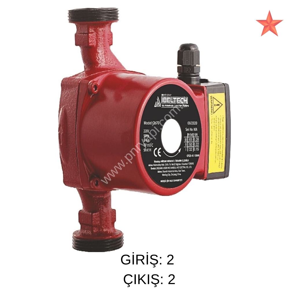 IBELTECH DEV�R DA�M S�RK�LASYON POMPASI GPD32-4S