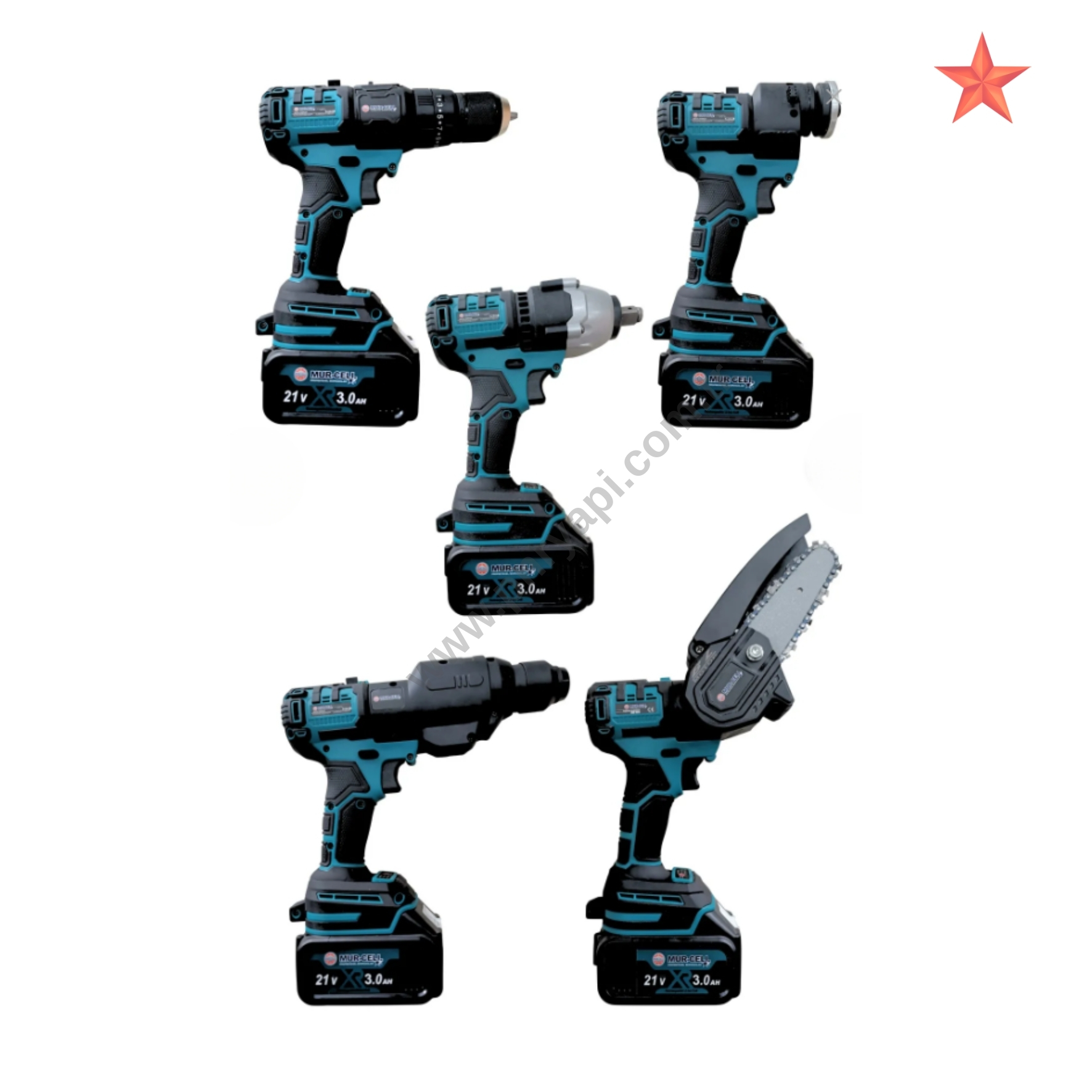 MURCELL ARJLI MATKAP 9019 TEK CHAZDA 5L SET (MAV)
