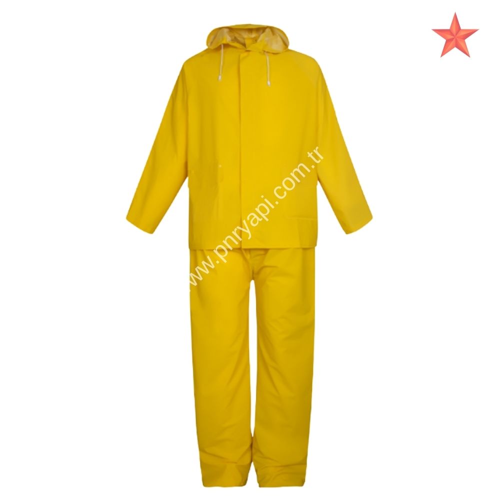 YA�MURLUK TAKIM 32 MM ASTARLI 3 KAT SARI