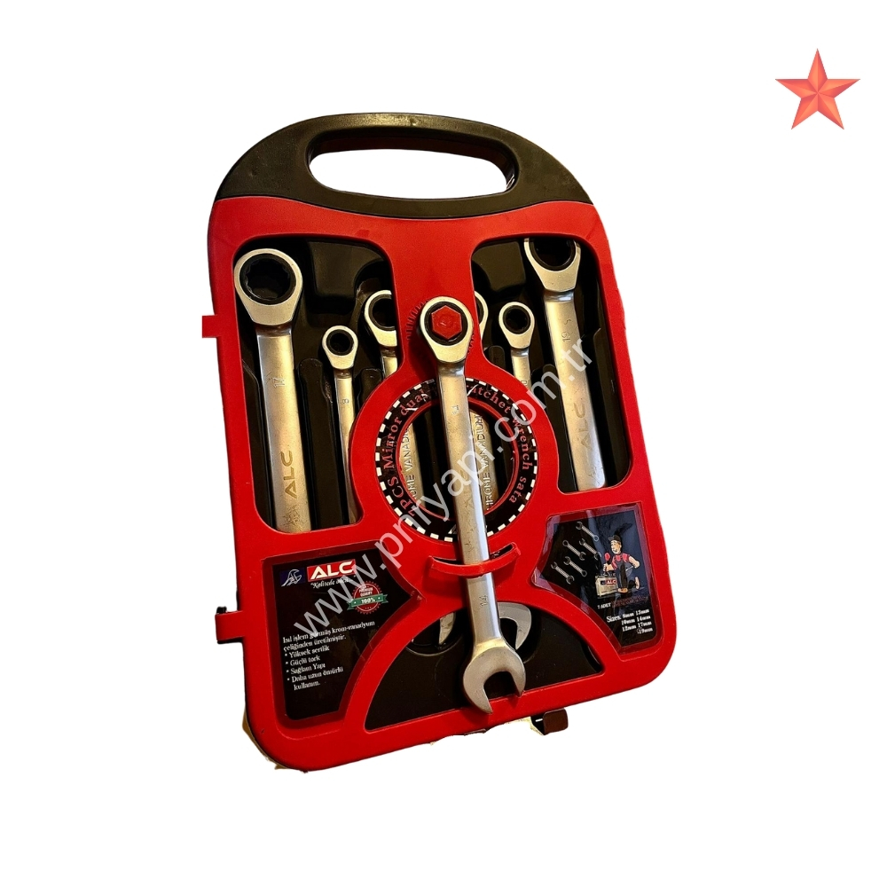 7 PAR�A CIRCIR ANAHTAR SET